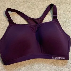 Victoria’s Secret purple padded sports bra
